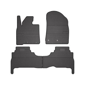 Toyota Land Cruiser Floor Mats - Omac - Rubber - Black - 2016-2021